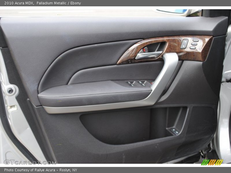 Palladium Metallic / Ebony 2010 Acura MDX