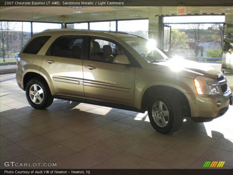 Sandstone Metallic / Light Cashmere 2007 Chevrolet Equinox LT AWD