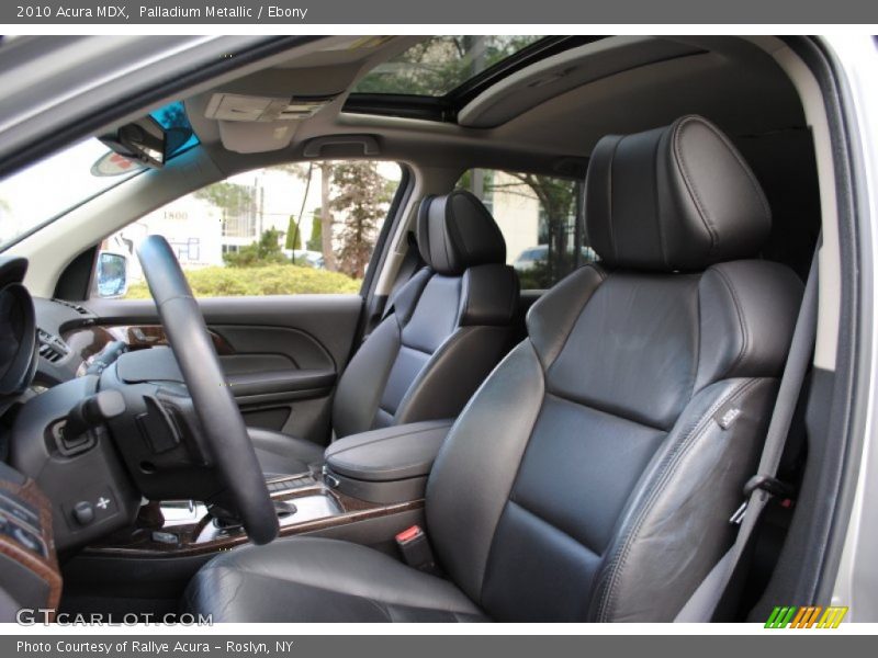 Palladium Metallic / Ebony 2010 Acura MDX