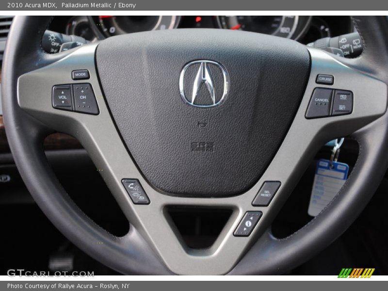 Palladium Metallic / Ebony 2010 Acura MDX