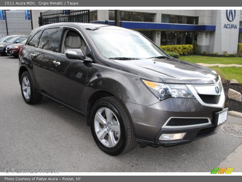 Grigio Metallic / Taupe 2011 Acura MDX