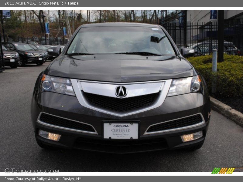 Grigio Metallic / Taupe 2011 Acura MDX