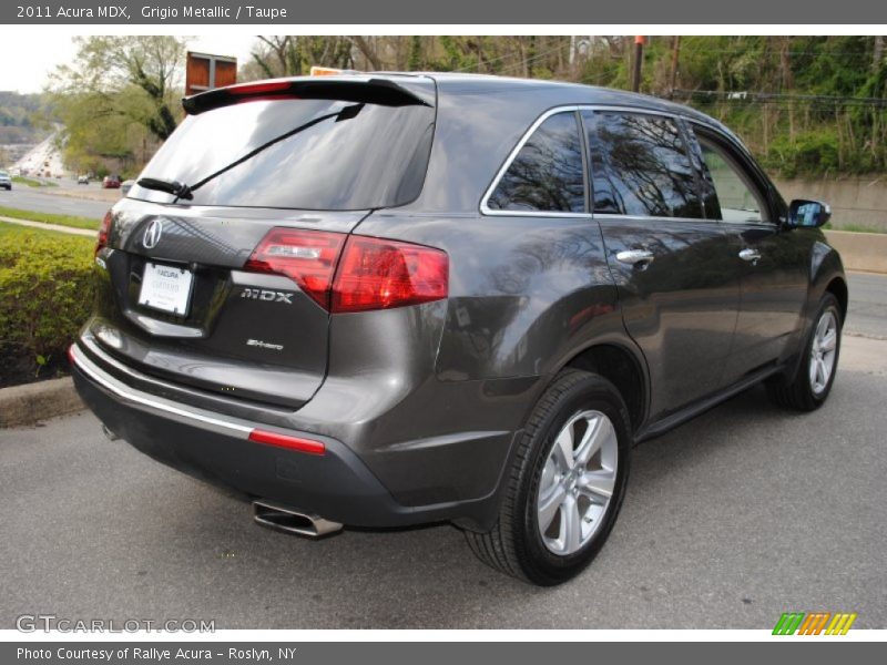Grigio Metallic / Taupe 2011 Acura MDX