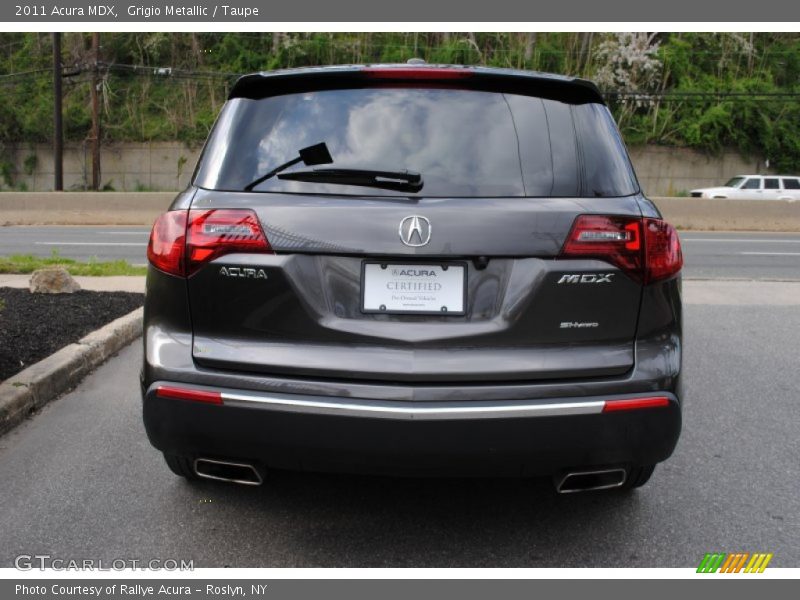 Grigio Metallic / Taupe 2011 Acura MDX