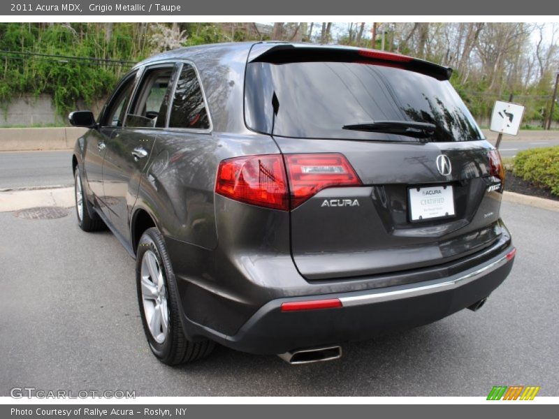 Grigio Metallic / Taupe 2011 Acura MDX