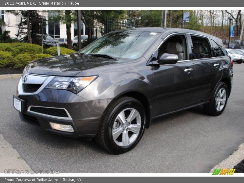 Grigio Metallic / Taupe 2011 Acura MDX