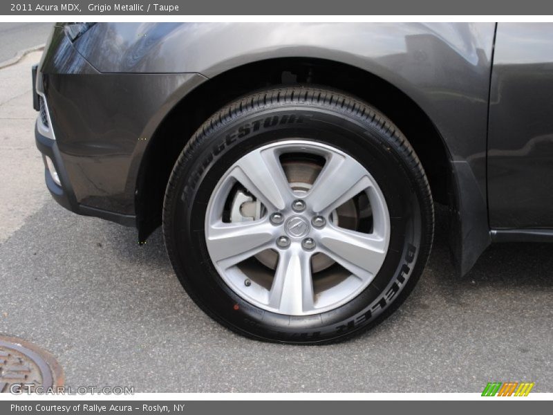 Grigio Metallic / Taupe 2011 Acura MDX