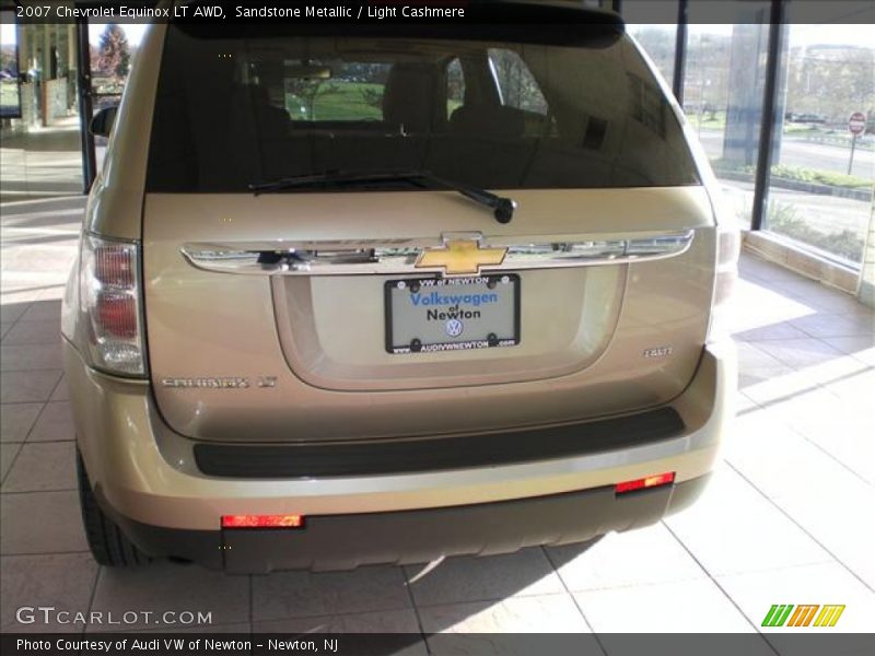 Sandstone Metallic / Light Cashmere 2007 Chevrolet Equinox LT AWD