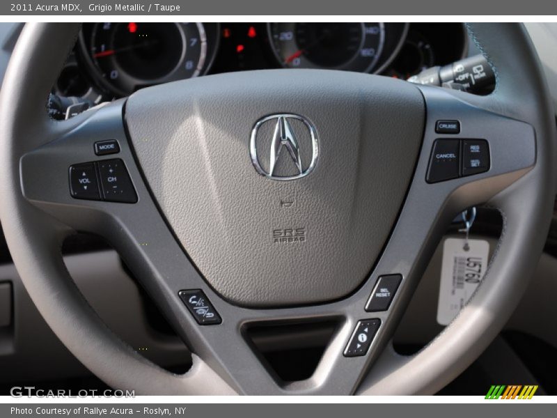 Grigio Metallic / Taupe 2011 Acura MDX