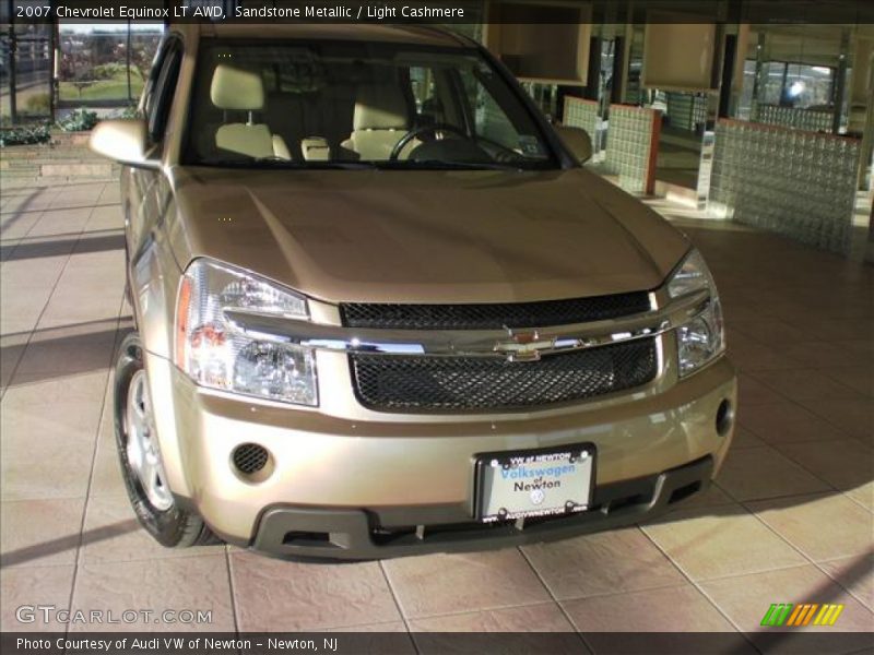 Sandstone Metallic / Light Cashmere 2007 Chevrolet Equinox LT AWD