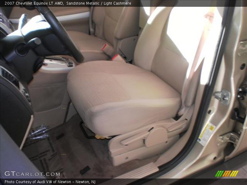 Sandstone Metallic / Light Cashmere 2007 Chevrolet Equinox LT AWD