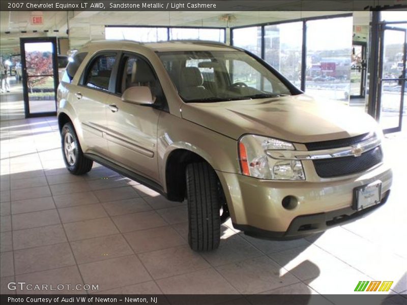 Sandstone Metallic / Light Cashmere 2007 Chevrolet Equinox LT AWD