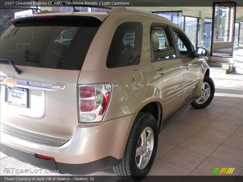 Sandstone Metallic / Light Cashmere 2007 Chevrolet Equinox LT AWD
