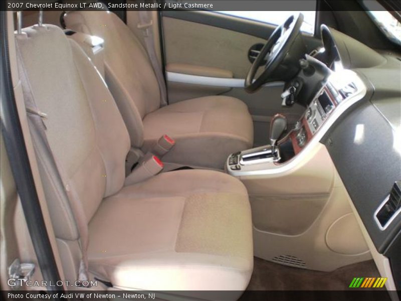 Sandstone Metallic / Light Cashmere 2007 Chevrolet Equinox LT AWD