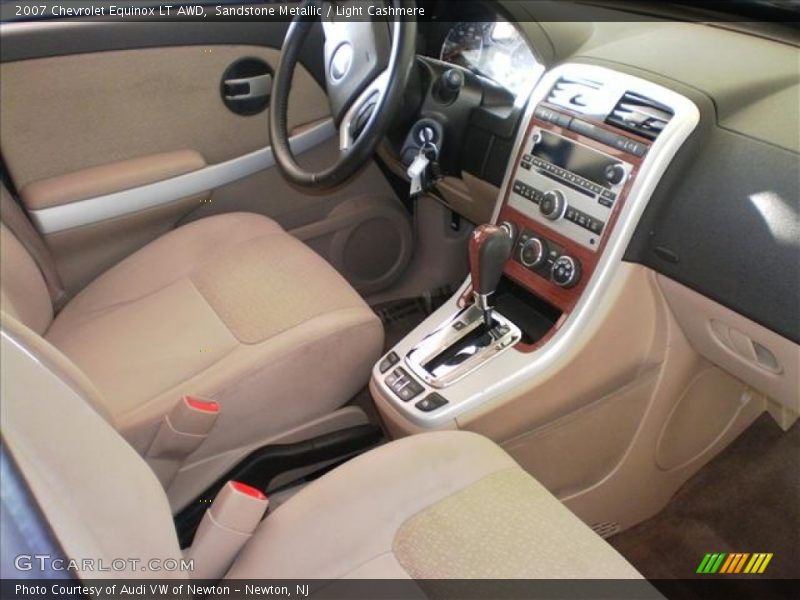 Sandstone Metallic / Light Cashmere 2007 Chevrolet Equinox LT AWD
