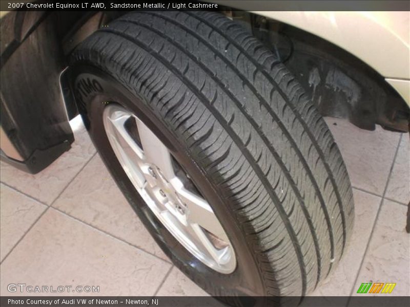 Sandstone Metallic / Light Cashmere 2007 Chevrolet Equinox LT AWD