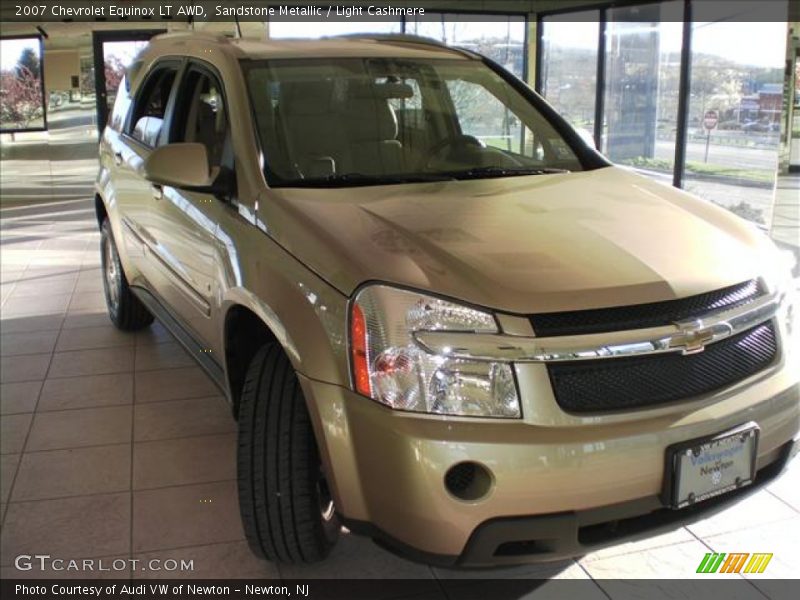 Sandstone Metallic / Light Cashmere 2007 Chevrolet Equinox LT AWD