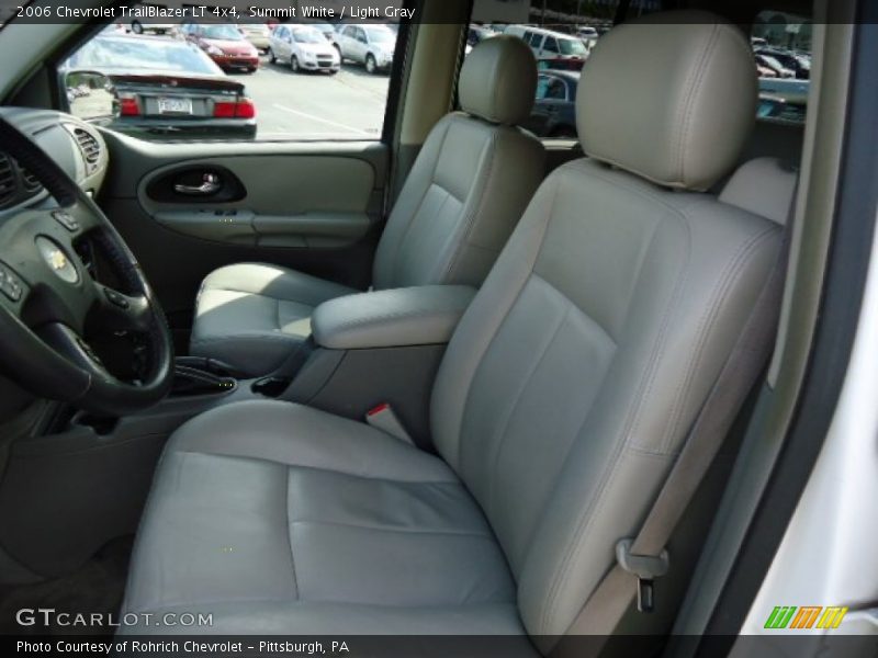 Summit White / Light Gray 2006 Chevrolet TrailBlazer LT 4x4