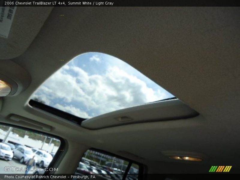 Summit White / Light Gray 2006 Chevrolet TrailBlazer LT 4x4