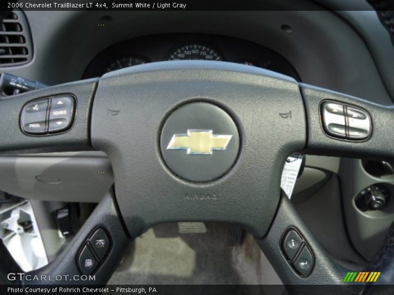 Summit White / Light Gray 2006 Chevrolet TrailBlazer LT 4x4