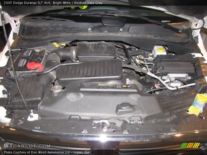Bright White / Medium Slate Gray 2005 Dodge Durango SLT 4x4