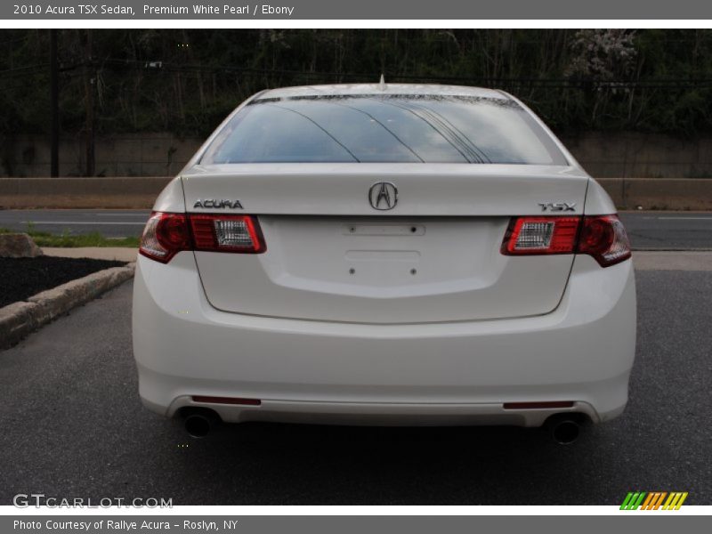 Premium White Pearl / Ebony 2010 Acura TSX Sedan