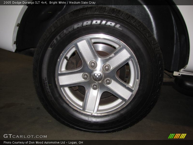 Bright White / Medium Slate Gray 2005 Dodge Durango SLT 4x4