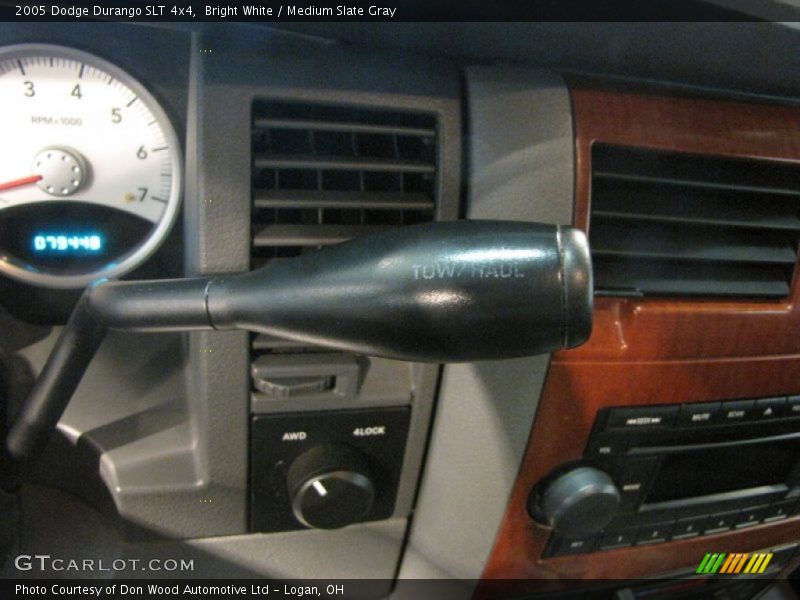 Bright White / Medium Slate Gray 2005 Dodge Durango SLT 4x4