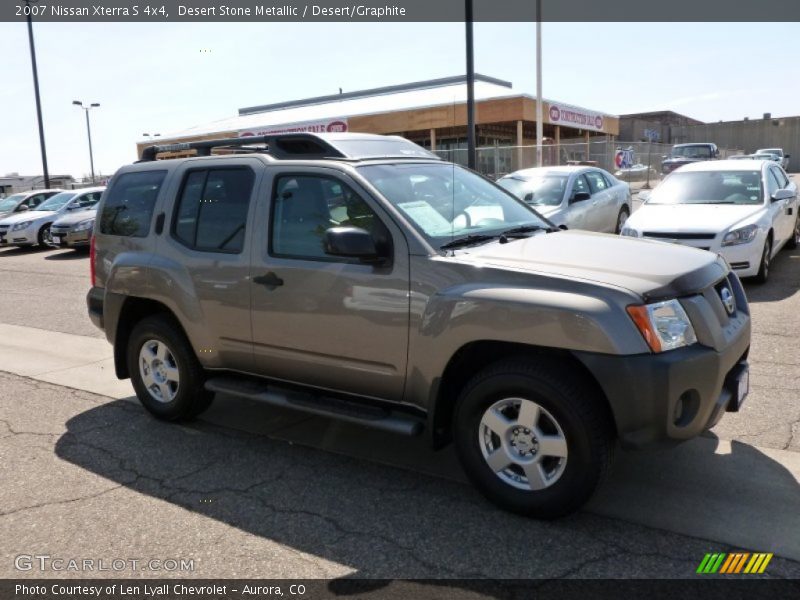 Desert Stone Metallic / Desert/Graphite 2007 Nissan Xterra S 4x4