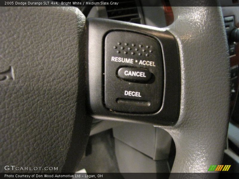 Bright White / Medium Slate Gray 2005 Dodge Durango SLT 4x4