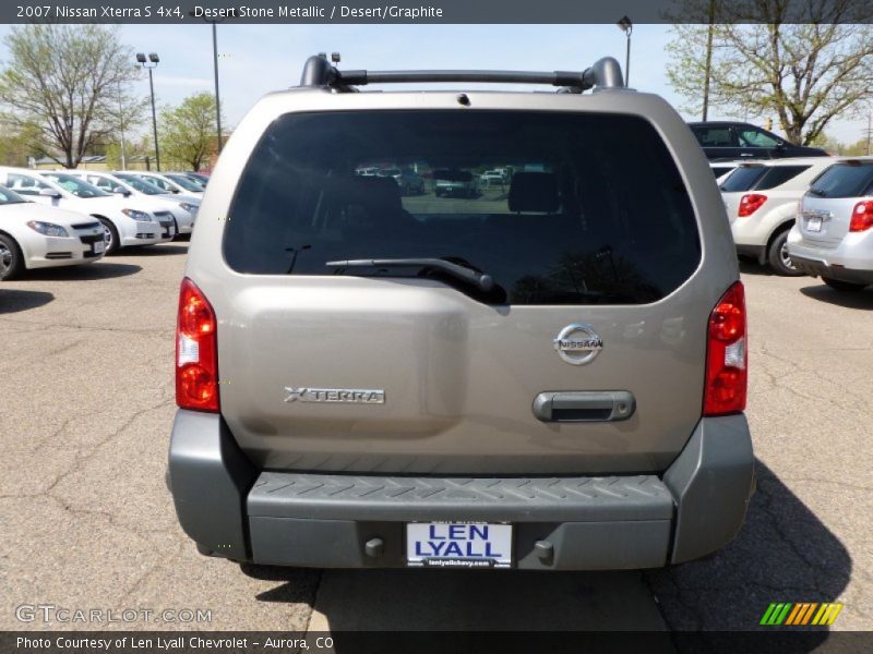 Desert Stone Metallic / Desert/Graphite 2007 Nissan Xterra S 4x4