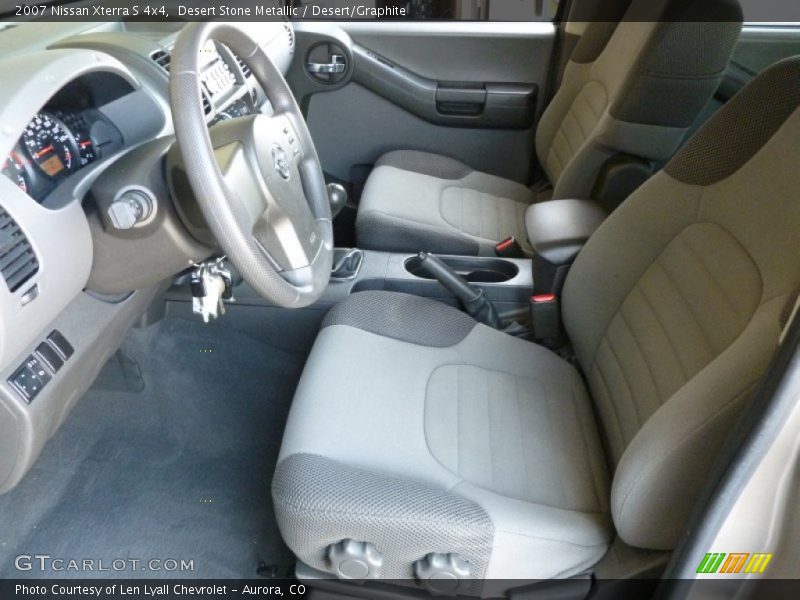 Desert Stone Metallic / Desert/Graphite 2007 Nissan Xterra S 4x4