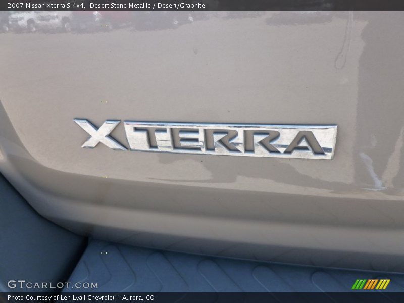 Desert Stone Metallic / Desert/Graphite 2007 Nissan Xterra S 4x4