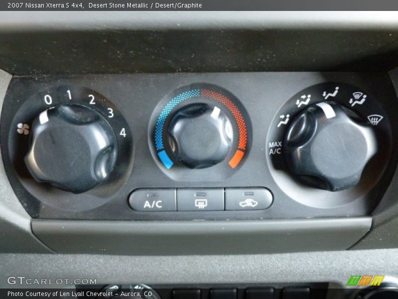 Desert Stone Metallic / Desert/Graphite 2007 Nissan Xterra S 4x4