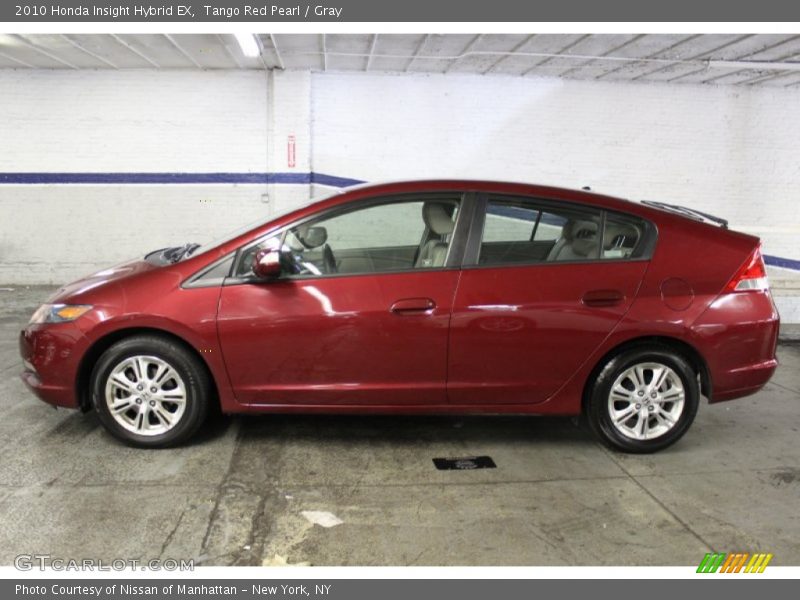 Tango Red Pearl / Gray 2010 Honda Insight Hybrid EX
