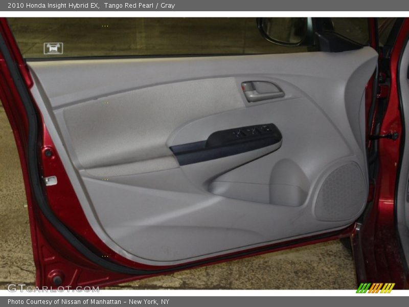 Tango Red Pearl / Gray 2010 Honda Insight Hybrid EX