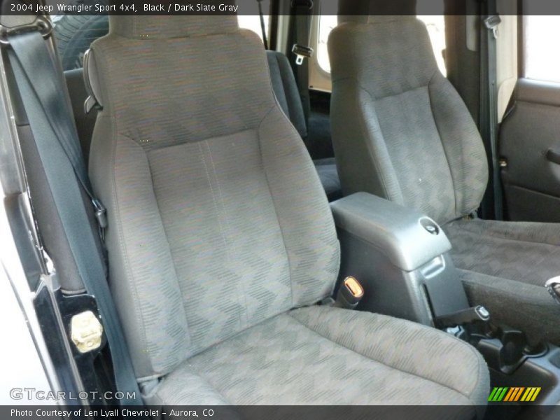 Black / Dark Slate Gray 2004 Jeep Wrangler Sport 4x4