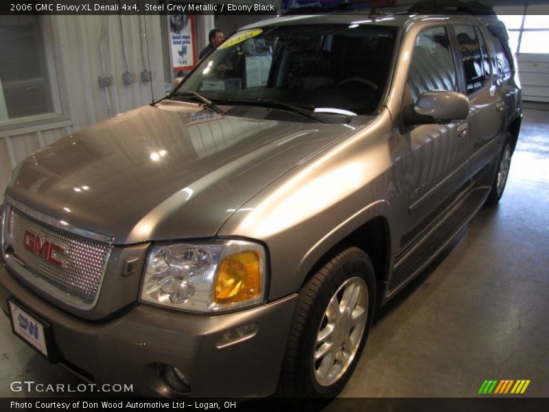 Steel Grey Metallic / Ebony Black 2006 GMC Envoy XL Denali 4x4