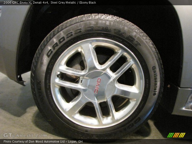 Steel Grey Metallic / Ebony Black 2006 GMC Envoy XL Denali 4x4