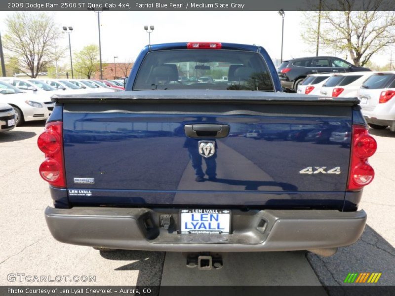 Patriot Blue Pearl / Medium Slate Gray 2008 Dodge Ram 2500 ST Quad Cab 4x4