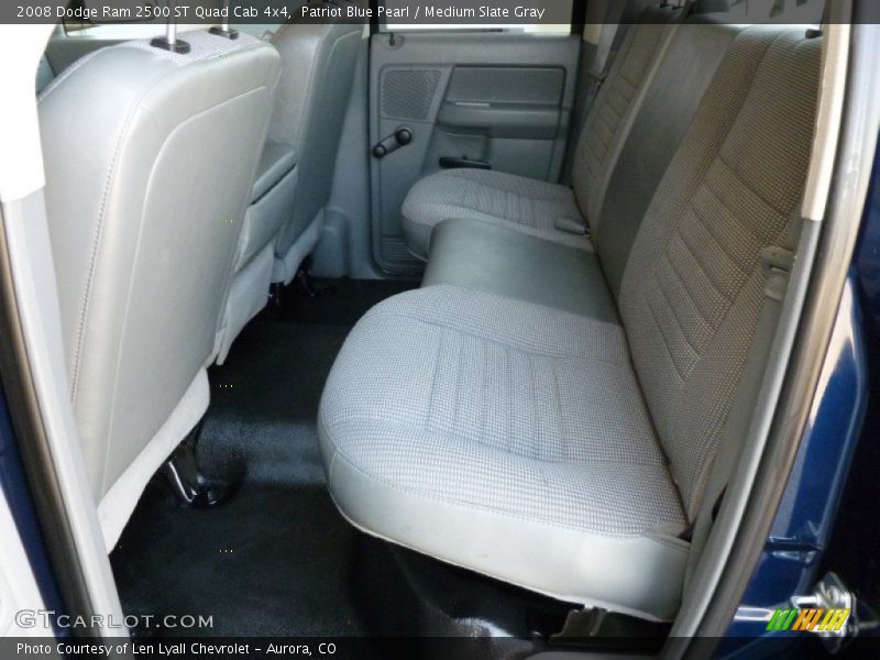 Patriot Blue Pearl / Medium Slate Gray 2008 Dodge Ram 2500 ST Quad Cab 4x4