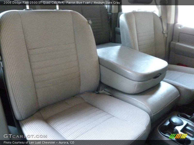 Patriot Blue Pearl / Medium Slate Gray 2008 Dodge Ram 2500 ST Quad Cab 4x4