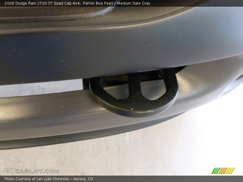 Patriot Blue Pearl / Medium Slate Gray 2008 Dodge Ram 2500 ST Quad Cab 4x4