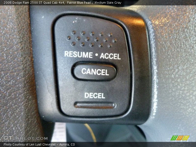 Patriot Blue Pearl / Medium Slate Gray 2008 Dodge Ram 2500 ST Quad Cab 4x4