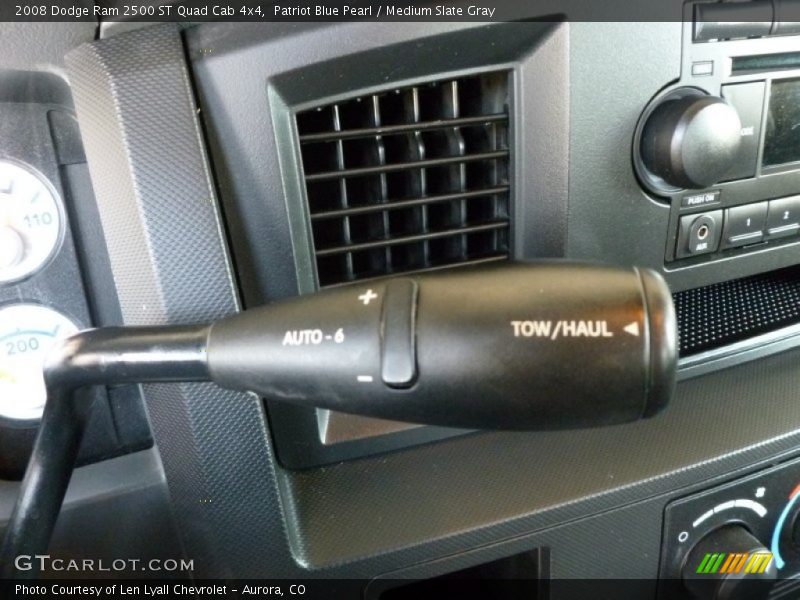 Patriot Blue Pearl / Medium Slate Gray 2008 Dodge Ram 2500 ST Quad Cab 4x4