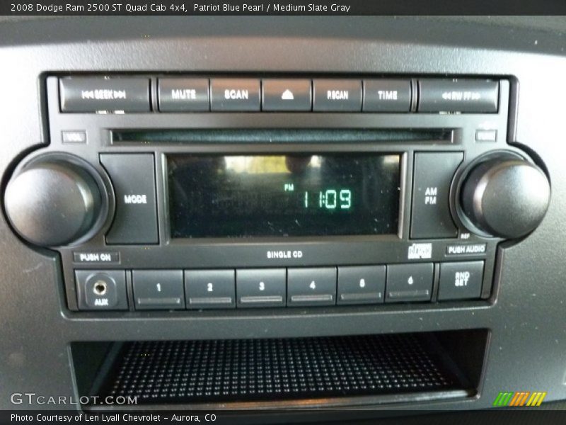 Patriot Blue Pearl / Medium Slate Gray 2008 Dodge Ram 2500 ST Quad Cab 4x4