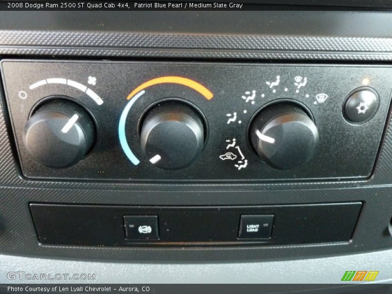 Patriot Blue Pearl / Medium Slate Gray 2008 Dodge Ram 2500 ST Quad Cab 4x4