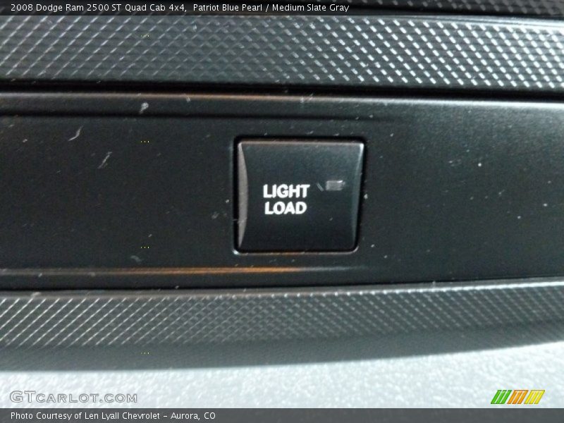 Patriot Blue Pearl / Medium Slate Gray 2008 Dodge Ram 2500 ST Quad Cab 4x4