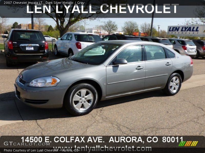 Dark Silver Metallic / Gray 2007 Chevrolet Impala LT