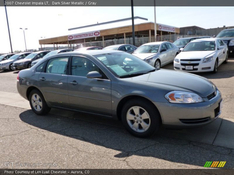 Dark Silver Metallic / Gray 2007 Chevrolet Impala LT